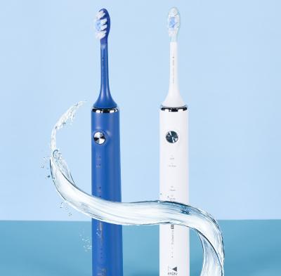 China 2021 Newest Design Automatic Toothbrush Battery Operated With Heads Ultrasonic Smart Toothbrush High Quality for sale