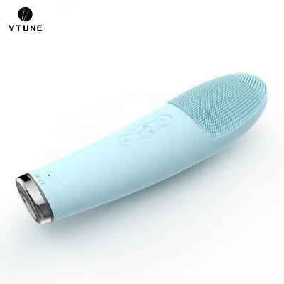 China Vtune Brush Waterproof Bulk Silicone Deep Cleansing Deep Cleansing Facial Massager Brush for sale