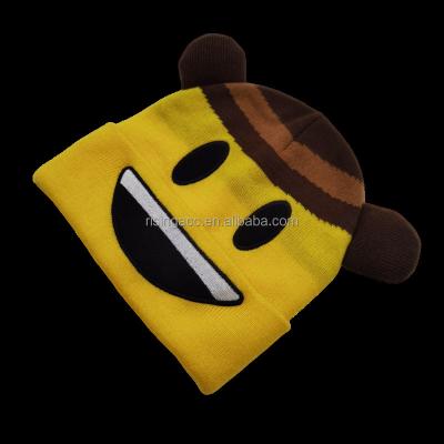 China JOINT Baby Boy Girl Knitted Hat Winter Beanie And Cartoon Custom Acrylic Pattern Unisex OEM Customized Style Weather for sale