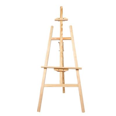 China Easel Best-selling Easel Sketching Sketch Banquet Solid Wood Advertising Painting Display Stand for sale