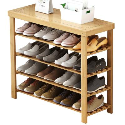 China Wholesale Environmental Friendly Solid Wood Carved Storage Shoe Stool With Storage Living Room Furniture for sale