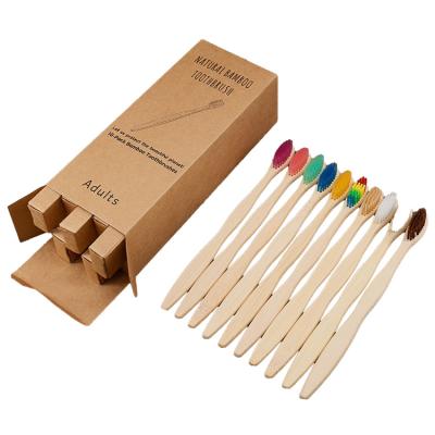 China Wholesale New Style Eco-Friendly Biodegradable Toothbrush Home Bamboo Environmentally Friendly Travel BPA Free for sale