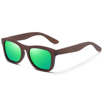 China Wooden Polarized Sunglasses Anti-UV Bamboo Sunglasses Fashion Retro Sunglasses Wholesale for sale