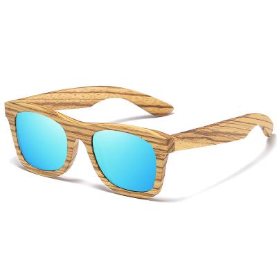 China Fashion Sun Glasses Bamboo Wooden UV Protection High End Polarized Sunglasses for sale