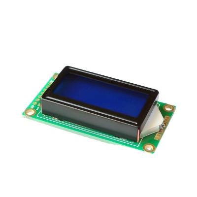 China JMD 0802B 8X2 character lcd module display screen 5V lcd module 0802 lcd module yellow green character 0802 for sale