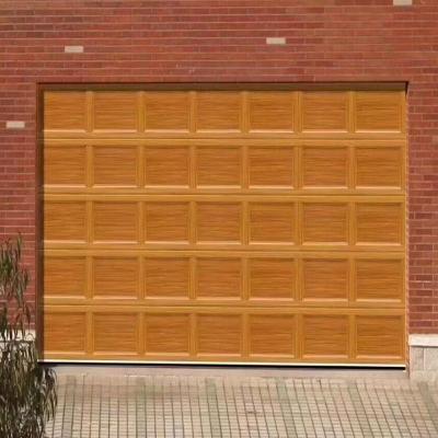 China High quality remote control automatic industrial commercial sectional security fireproof garage doors anti-theft for sale