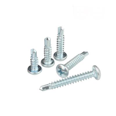 China Half iron cross around the main screw dovetail self-drilling screw pan head self-drilling screw for sale