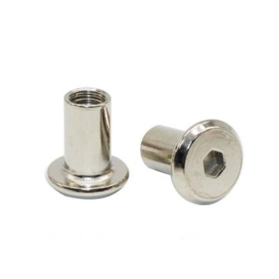 China Flat Tapered Thread Plate Nut Splint Chamfer Plate Nut Locks Hexagon Nut for sale