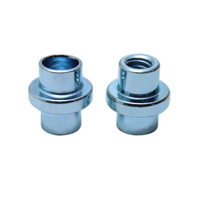 China Wire Header Cold Casting Custom M6M8 Carbon Steel Galvanized Iron Pressed Riveted Lock Tie Double Riveted Nut for sale