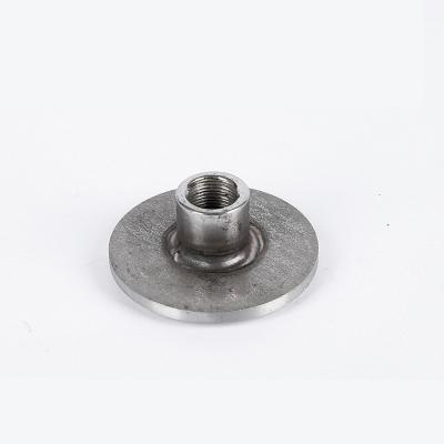 China Iron Round Head Welding Round Female Mechanical Metal Barrel Riveted Column Nut Fastener Nut Connector for sale