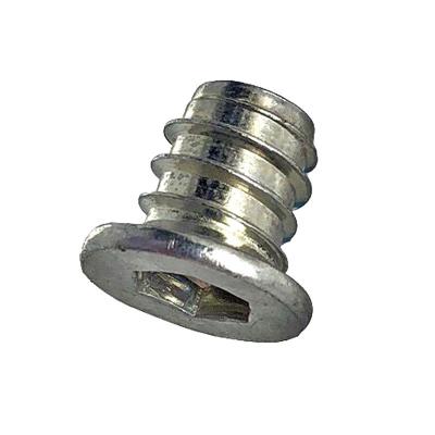 China Inner Teeth Inner Thread And Outer Spindles And Outer Teeth Remover Furniture Hardware Accessories Sofa Furniture Embedded Fastening Nut for sale