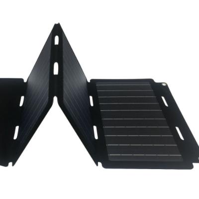 China RV Port 18 Volt 30 Watt Solar Pack Panel USB DC Folding Portable Solar Phone Outdoor Charging for sale