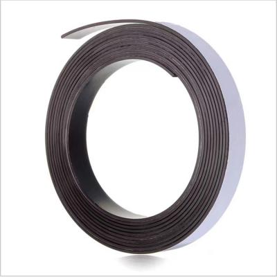 China Hot Sale Industrial Magnet 15mm Magnetic Tape Width 32mm For 5m One Roll Magnetic Tape Magnetic Material Stripe for sale