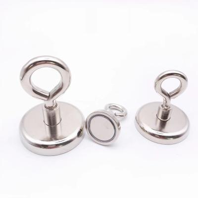 China Industry China D16mm-D90mm High Performance Neodymium Fishing Magnets Magnetic Hooks for sale