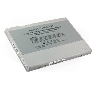 China Rechargeable LAPTOP Li-ion Laptop OEM Battery for PowerBook G4 17' A1057 10.8V 5400mAH for sale