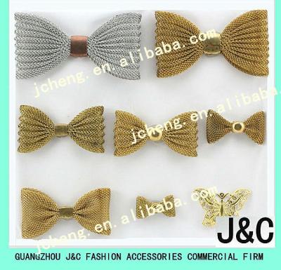 China Shoe Buckle Metal Shoe Accessory Bows for sale