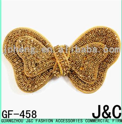 China 2015 shoe buckle the most fashionable rhinestone stone shoe bow for sale