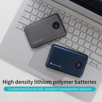 China Fast Charge Support Compact Mini Power Bank Supports Super Fast Charging 22.5W 10000 mAh Portable Charger for sale