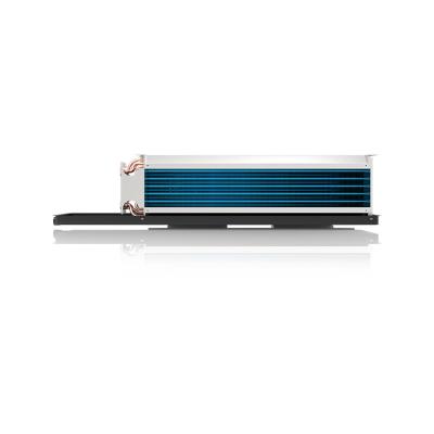 China Low MOQ Horizontal Concealed Fan Coil Unit Price Fan Coil Unit Heater For Hotels for sale