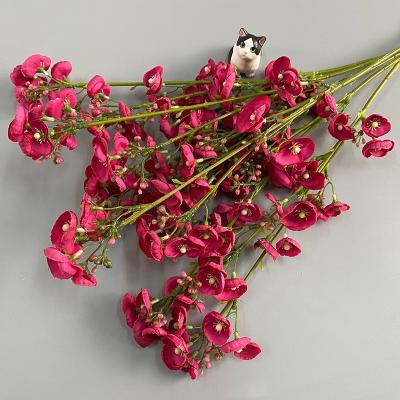 China Wholesale Colorful Beautiful Single Stem Hydrangea Plant Elegant Flowers Hydrangea Artificial Flowers For Home Decoration for sale