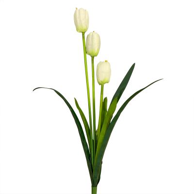 China Beautiful 2021 Colorful Hot Sale Artificial Flower Decoration Wholesale 51cm Home Tulip Group for sale