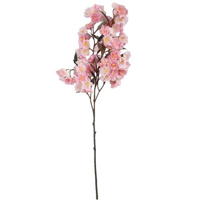 China Best quality low price elegant light weight and artificial flowers Rose Artificial Cherry Blosso real touch amazing convenient decorative for sale