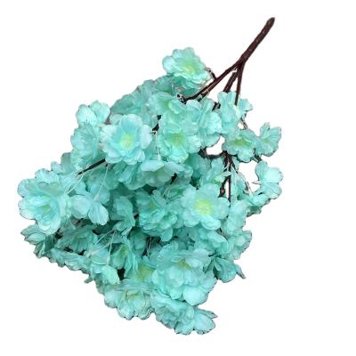 China Modern High Quality Cherry Blossom 5branch 5branch Blossom Tree For Wedding Event Decoration for sale