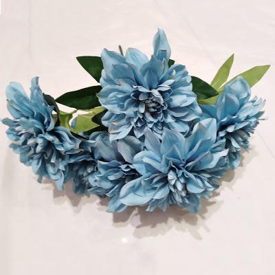 China China Factory Supply Home Party Wedding Decor Flower Direct Beautiful China Artificial Dahlia Flower for sale