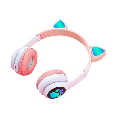 China Factory Price Cute Cat Macaron Earphone 3.5mm Stereo In-Ear Headphones With Mic Case For Phone Girls Kids Kid Student For Gift for sale