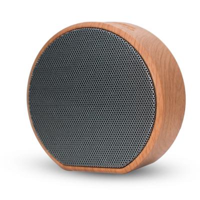 China Hot Selling Custom Brand Mini BT Speaker A60 A70 From Mini Products OEM ODM Portable Wooden Bamboo Wireless Service In 2021 for sale