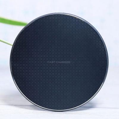 China 2020 New Design Metal Alloy 10w High Speed ​​Fast Charging Wireless Charger For iPhone Samsung Phones for sale