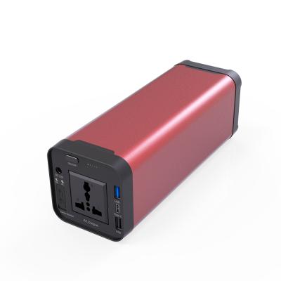 China Support 100V 220V AC/DC Amazon Ebay Fast Charging 40000Mah 150W Portable AC Power Bank For Laptop Cell Phones for sale