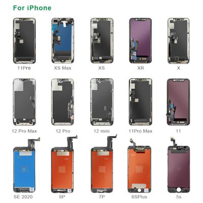 China Hot Broken Mobile Phone Screen Repair Service Sale Mobile Phone Display Replacement LCD For Iphone 5G 5C 5S 6G 6PLUS 6S PLUS 7G 8G Screen for sale