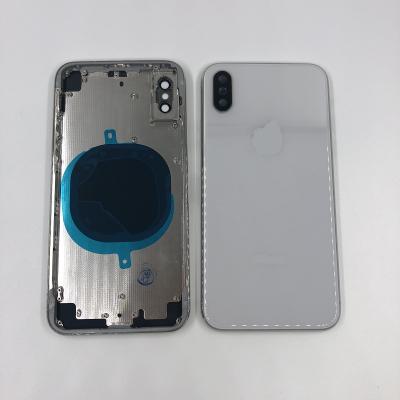 China Mobile Phone Repair Service Mobile Phone Battery Back Door Cover Glass Housing For iPhone XS Back Housing for sale