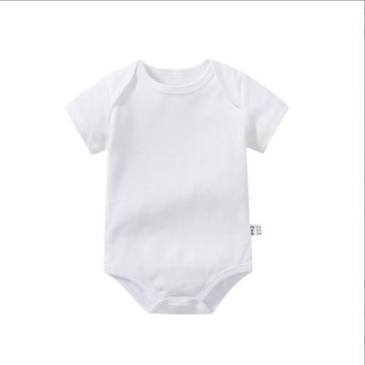 China Eco-Friendly Substantial Washable Breathable Newborn Announcement Baby Coming Soon Summer Boys Girls Jumpsuits Romper Body Pregnancy Reveal Clothes for sale