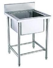 China Restaurant Kitchen Tools and Equipment  / single bowl stainless steel sink for sale