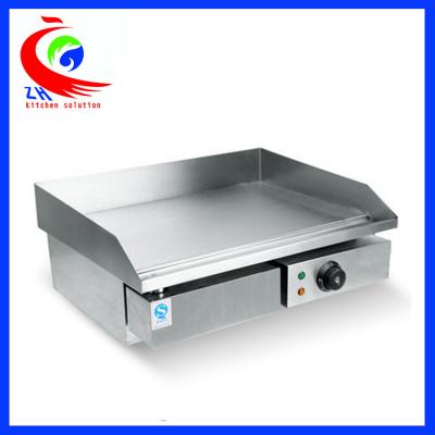 China Commercial Stainless Steel Western Kitchen Equipment Electric Griddle With CE for sale