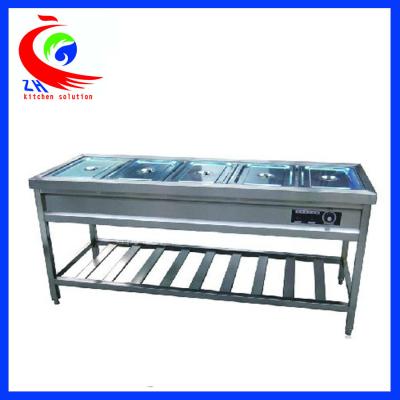 China Restaurant Kitchen Buffet Restaurant Equipment Shop Warmer Showcase for sale