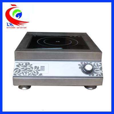 China 3500kw 220v Powered Hotel Stainless Steel Induction Cooker Factory for sale