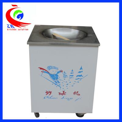 China Electric Multi Fried Commercial Ice Cream Machine 1080W 35KG / automatic ice cream maker for sale