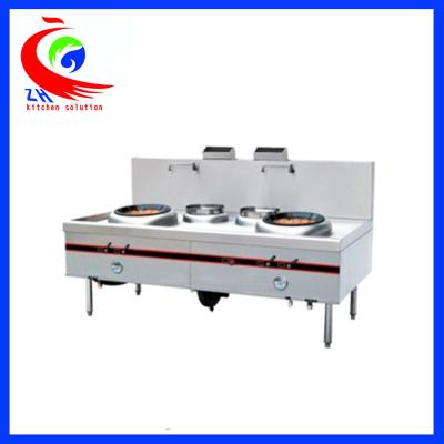 China Commercial wok gas burner Chinese Cooking Equipment wok superpower safety for sale