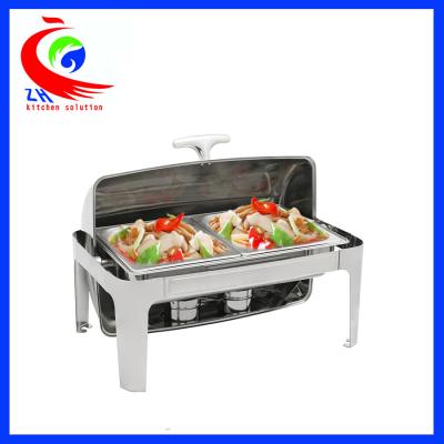 China Custom Stainless Steell Buffet Food Warmer Chafing Dish For Restaurant for sale