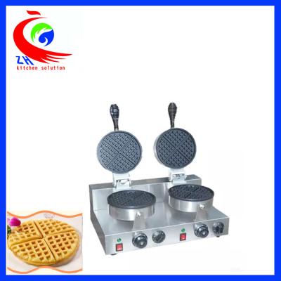 China Commercial Double Plate belgium waffle maker Food Equipment for sale