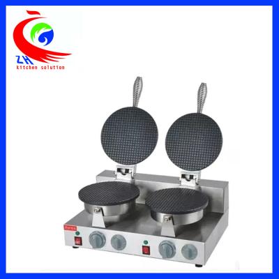 China Stainless steel electric commercial snack ice cream cone making machine for sale