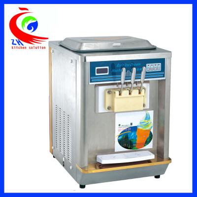 China 3 flavor yogurt  soft Commercial Ice Cream Machine making equipment for sale