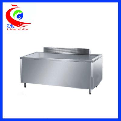 China De commerciële freestanding grill van grill lectric teppanyaki 1 meter Te koop