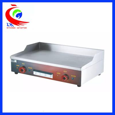 China Counter Top Electric Combination Oven Western Kitchen Equipment Flat Griddle for sale