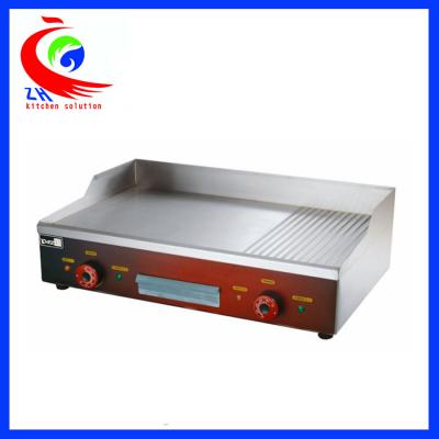 China Energy saving Electric cast iron griddle, flat griddle pan 4400W for sale