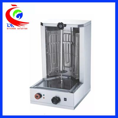 China Heavy Duty Vertical Rotating Doner Kebab Grill Machine 6kw Power for sale