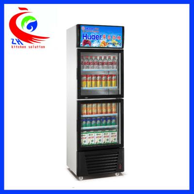 China Aparência luxuoso do estilo europeu comercial do refrigerador 180W 238L da exposição à venda